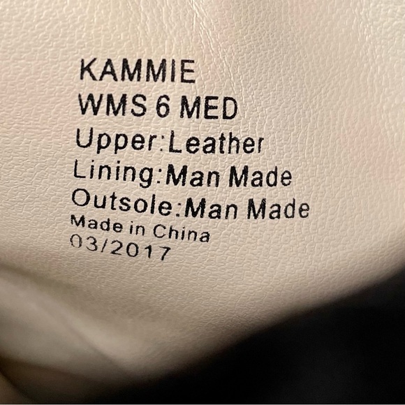 Kenneth Cole Kammie Suede Mules Black 6M - Picture 5 of 6